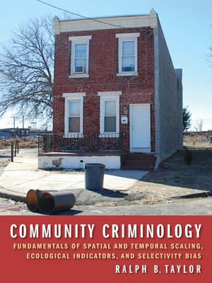 cover image of Community Criminology